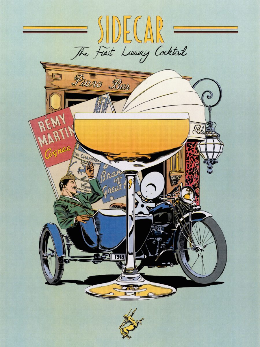 Rémy Martin Classic cognac cocktails Rémy Sidecar USA