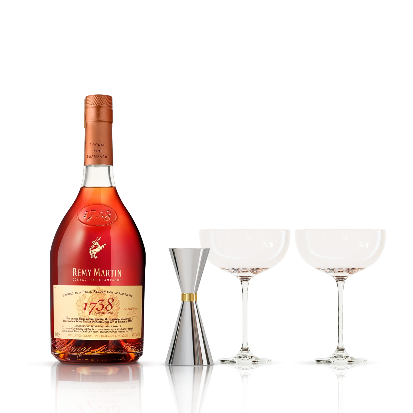 Rémy Martin 1738 Accord  750ml　2本 Remy Martin 1738 Cognac 750ml - Vintage Liquor