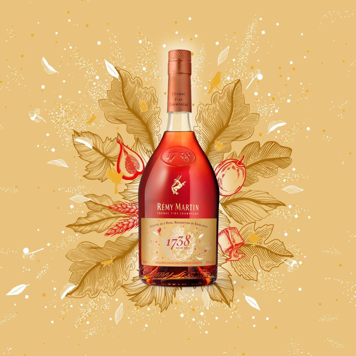 Rémy Martin - 1738 Accord Royal 'Heart of Cognac' - USA