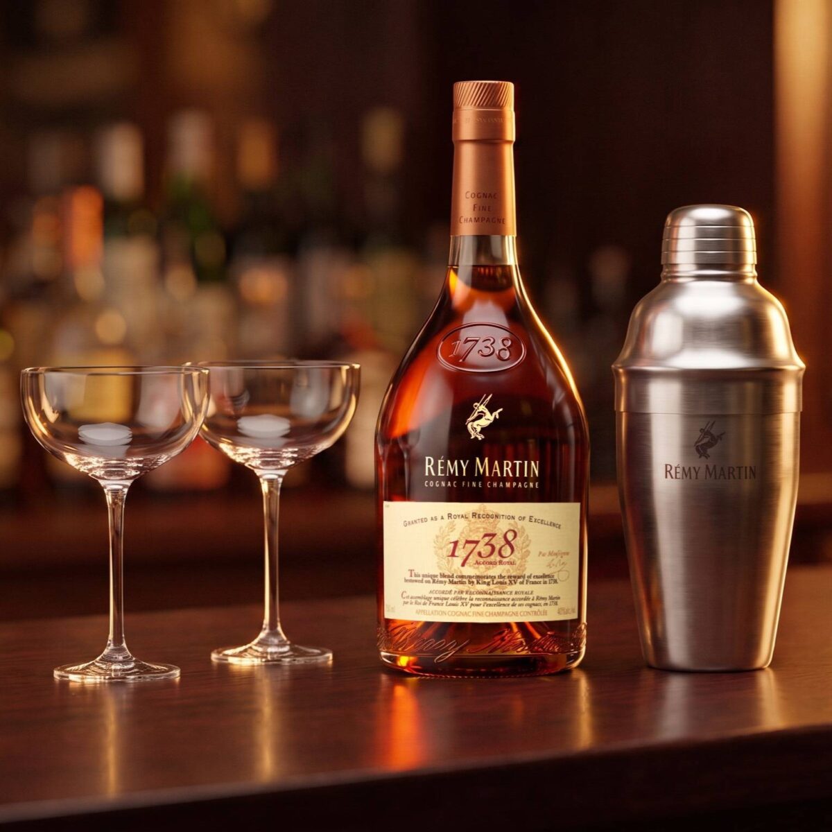 Rémy Martin 1738 Accord Royal Cocktail Set | Premium Cognac Gift