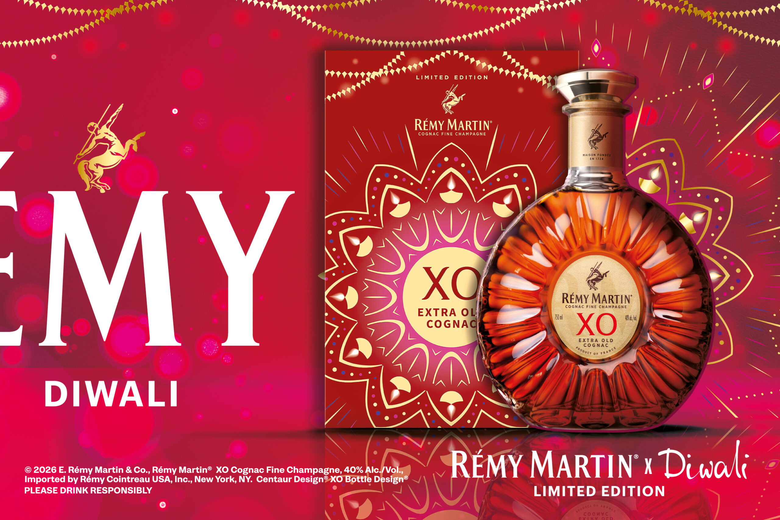 Rémy Martin XO Diwali - Cognac Fine Champagne - USA